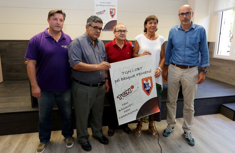 TARRAGONA FEM BASQUET, EL NOU NOM DEL PROJECTE ENTRE EL TGN BÀSQUET I EL CBT