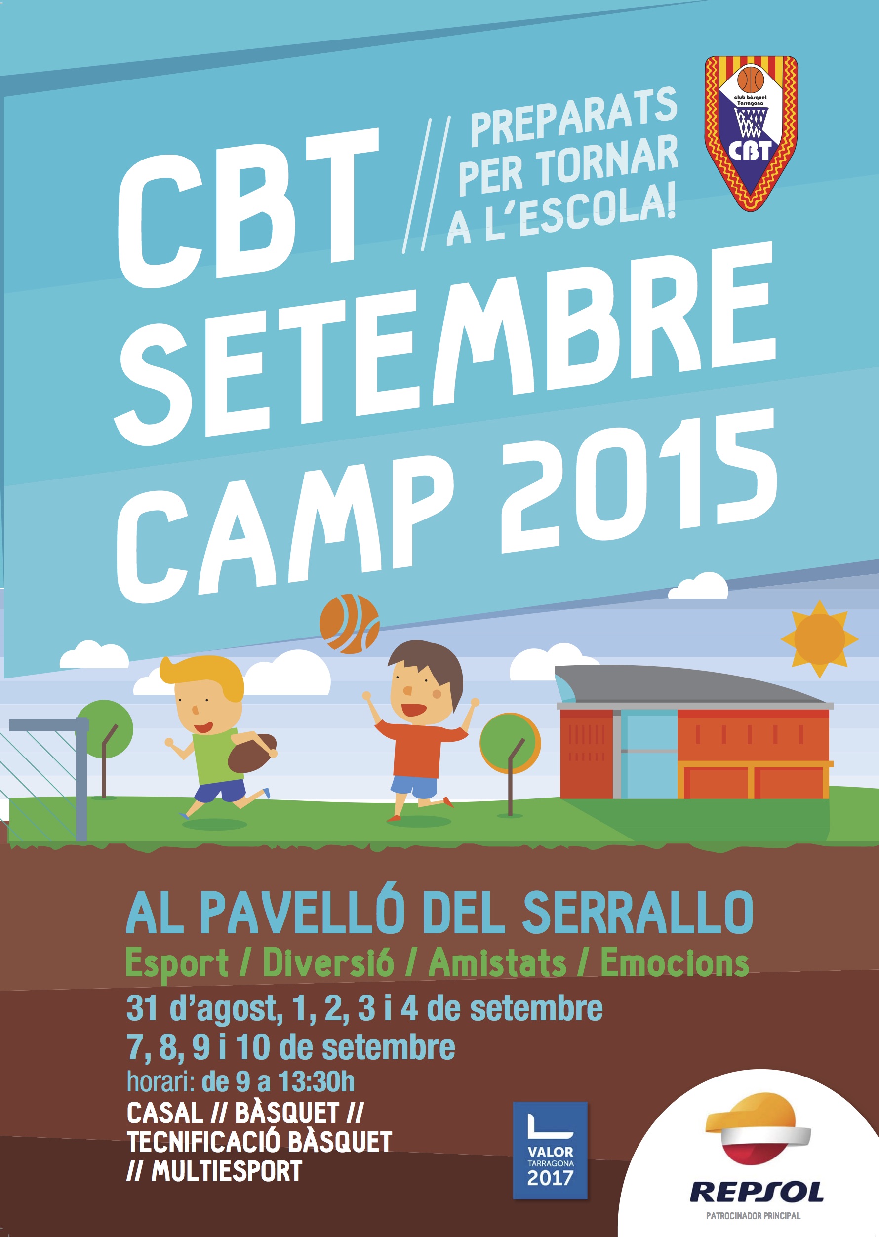 EL CBT LLANÇA EL SETEMBRE CAMP