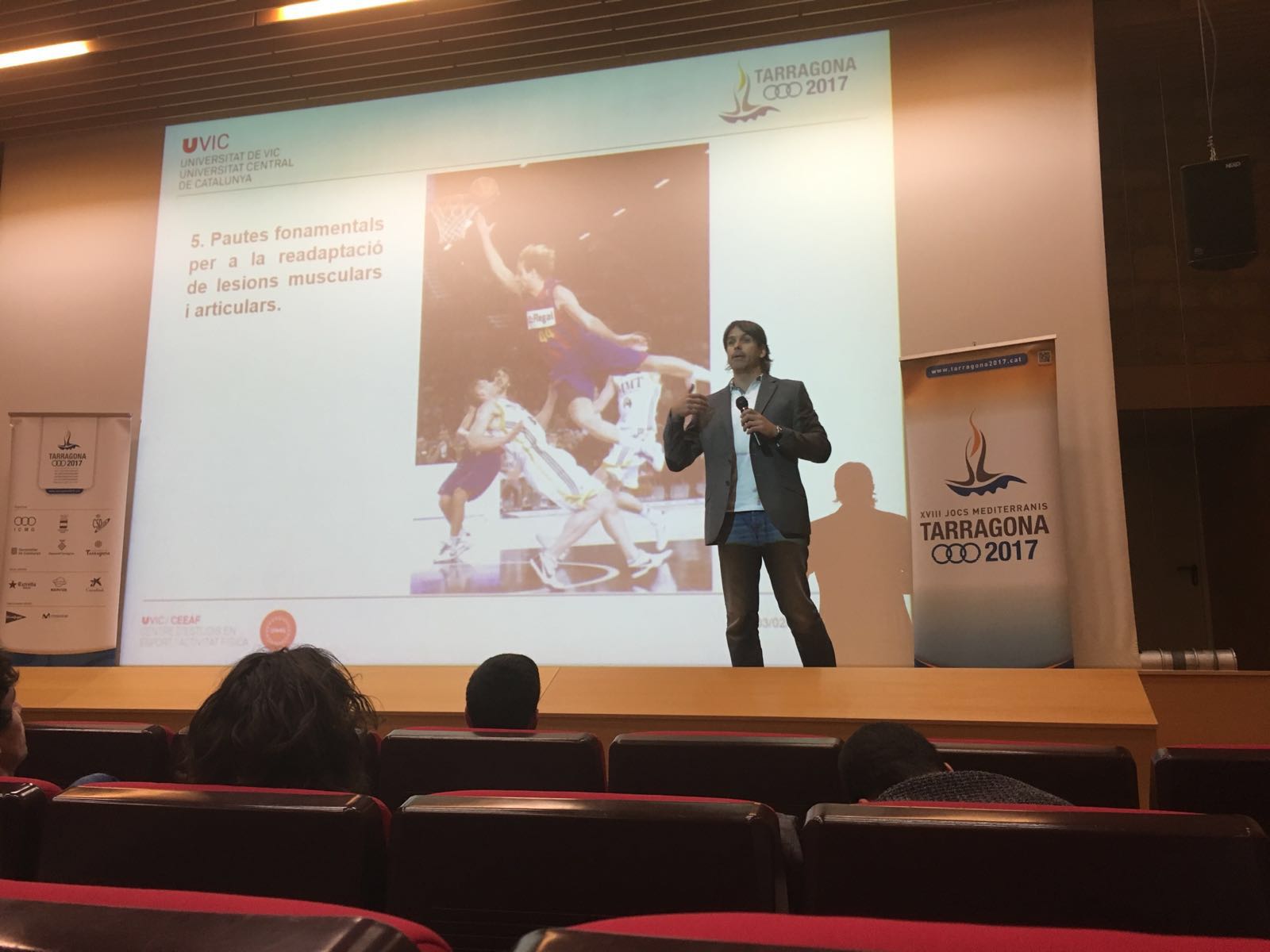 ÀMPLIA PRESÈNCIA DEL CBT EN LA CONFERÈNCIA SOBRE LESIONS DE TARRAGONA 2017