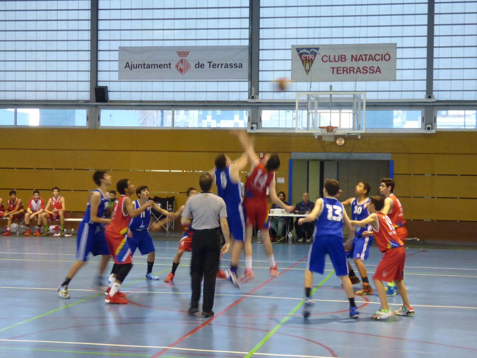 VICTÒRIA DEL CM1 EN UN PARTIT DUR