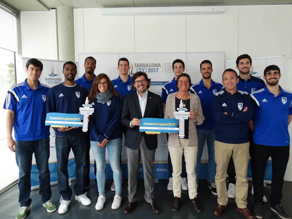 LA PLANTILLA DEL CBT VISITA TARRAGONA 2017