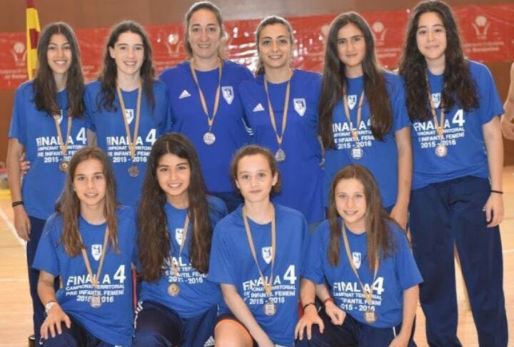 LES PREINFANTILS ACONSEGUEIXEN LA QUARTA POSICIÓ DE CATALUNYA