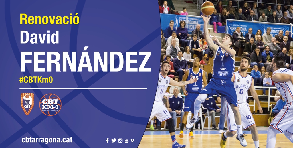 DAVID FERNÁNDEZ SEGUIRÀ COM A CAPITÀ BLAU