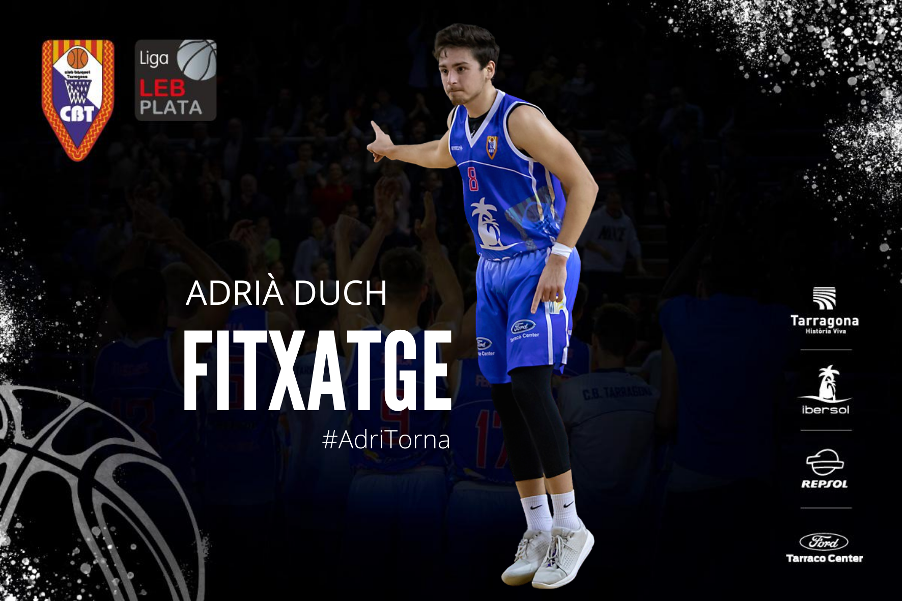 ADRIÀ DUCH, PRIMER FITXATGE DEL NOU IBERSOL CBT DE LEB PLATA