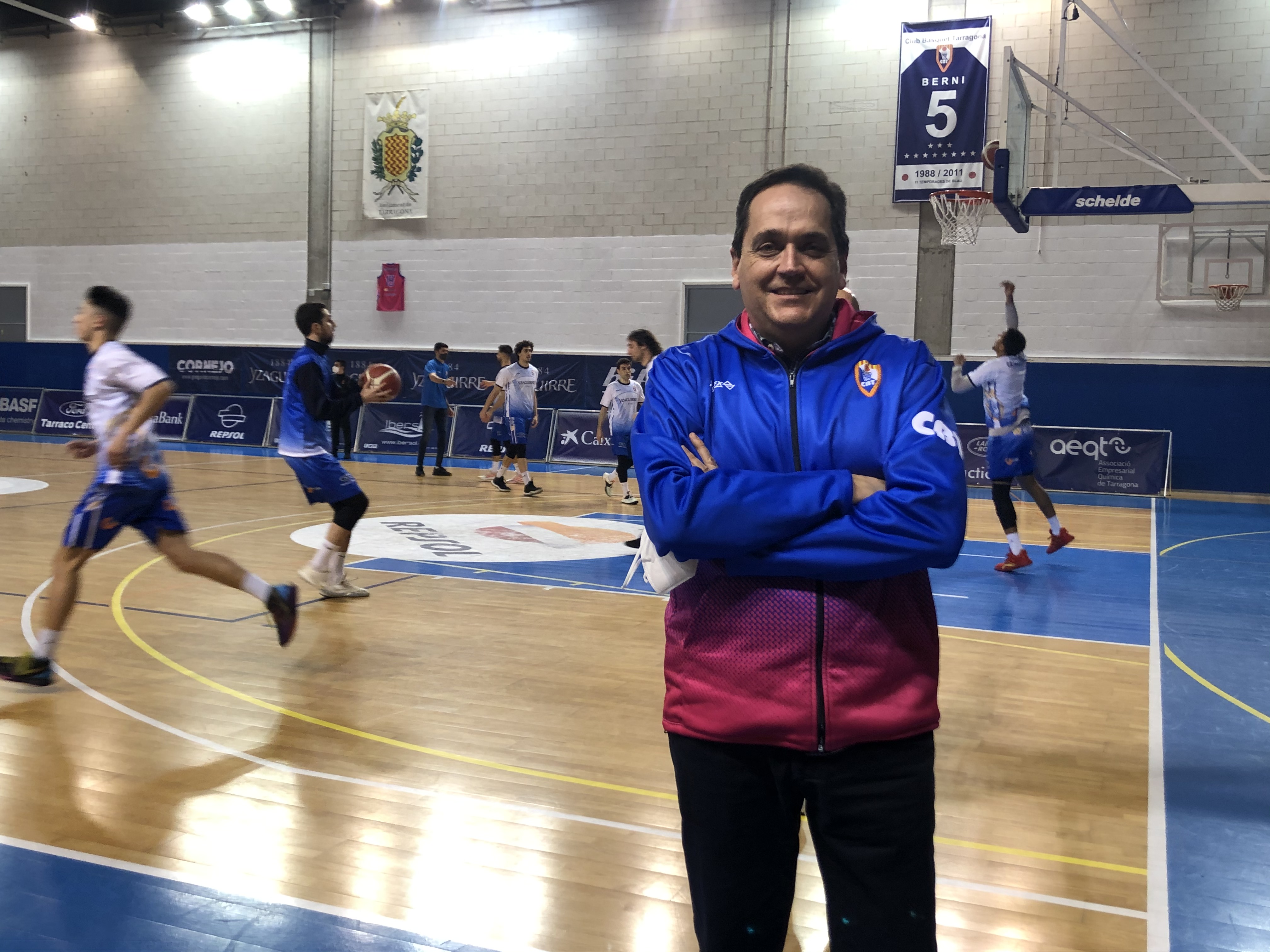 Entrevista a Jordi Vadillo: ” Hem de ser molt prudents, no volem que el bàsquet esdevingui una font de contagis”