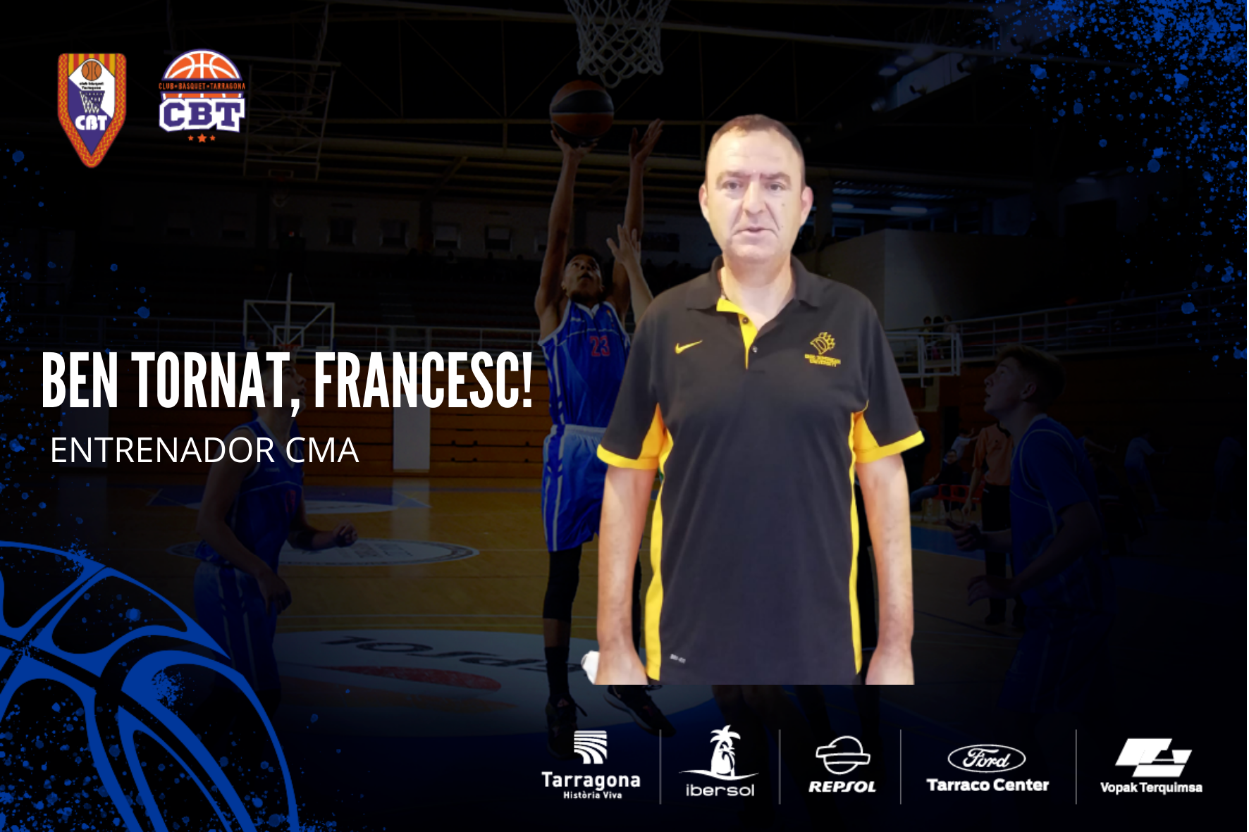 FRANCESC CANALS TORNA AL CBT