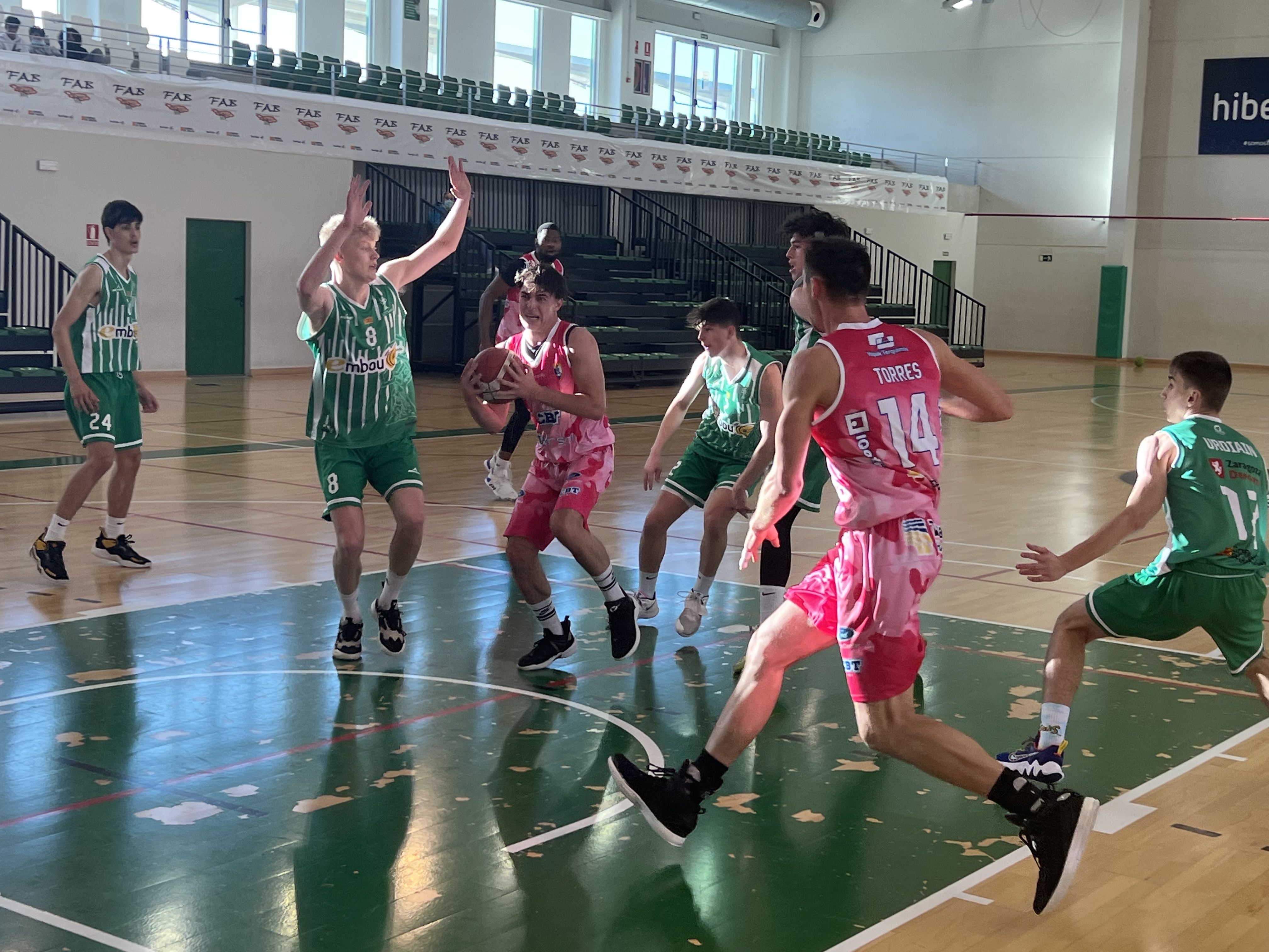 L’ IBERSOL CBT GUANYA A SARAGOSSA, I ACABA TERCER DE GRUP