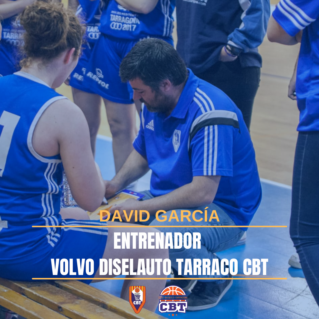 DAVID GARCÍA NOU ENTRENADOR DEL VOLVO DISELAUTO TARRACO CBT