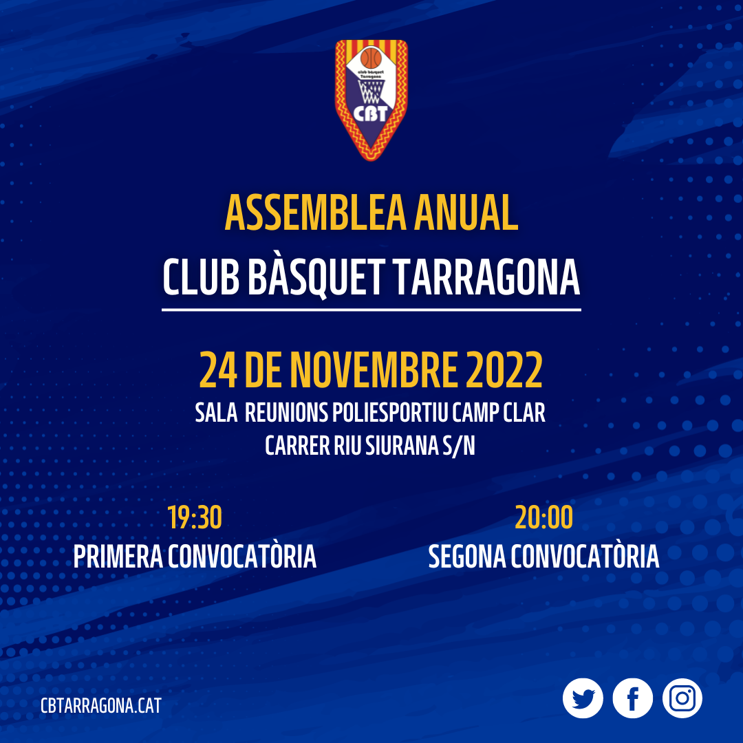 EL CBT CELEBRA L’ASSEMBLEA ANUAL