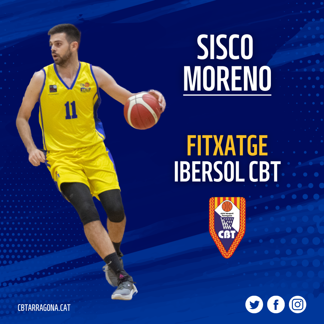 SISCO MORENO TORNA AL CB TARRAGONA