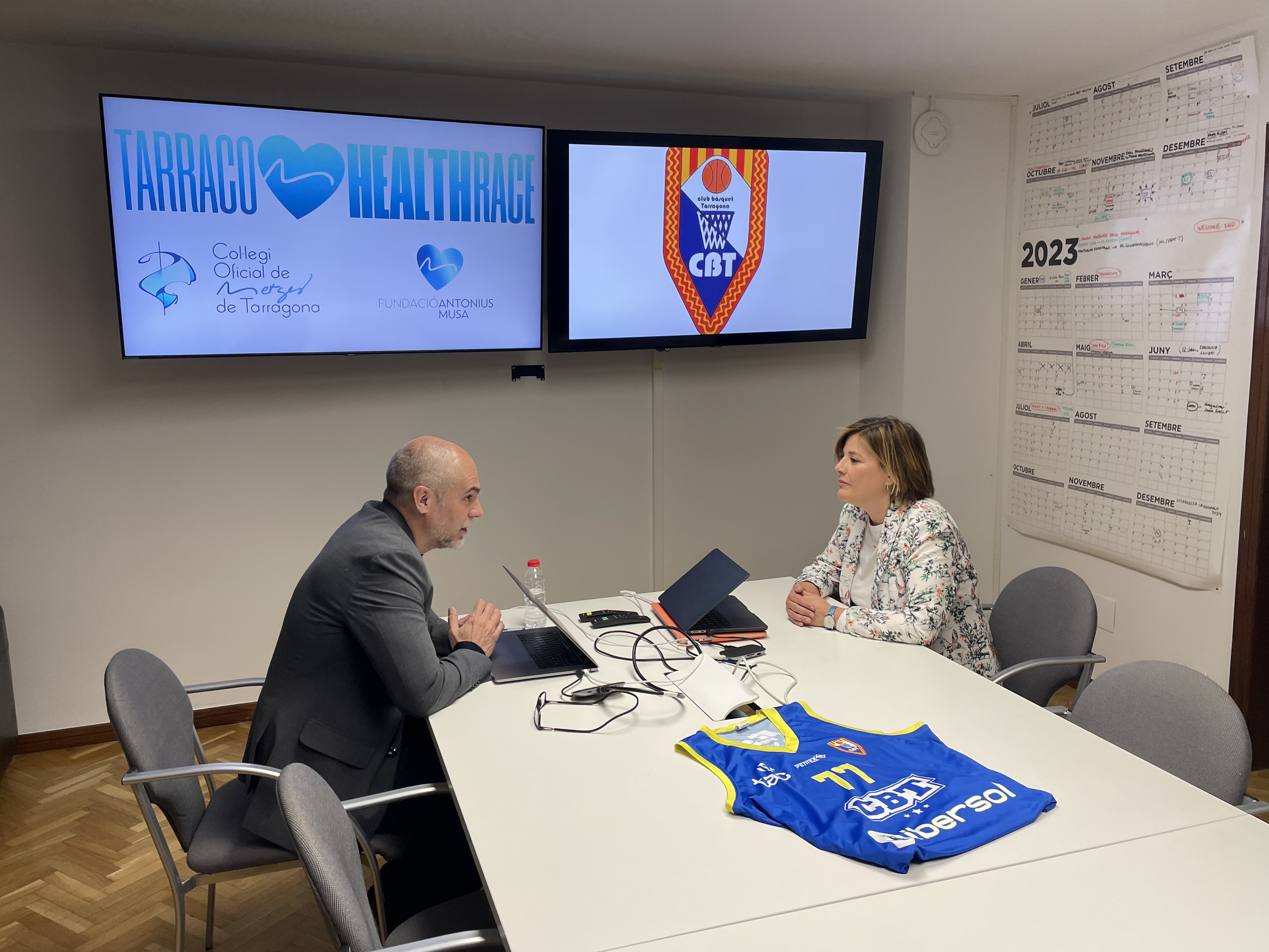 DERBI SOLIDARI PER L’ELA AMB EL COL·LEGI DE METGES DE TARRAGONA