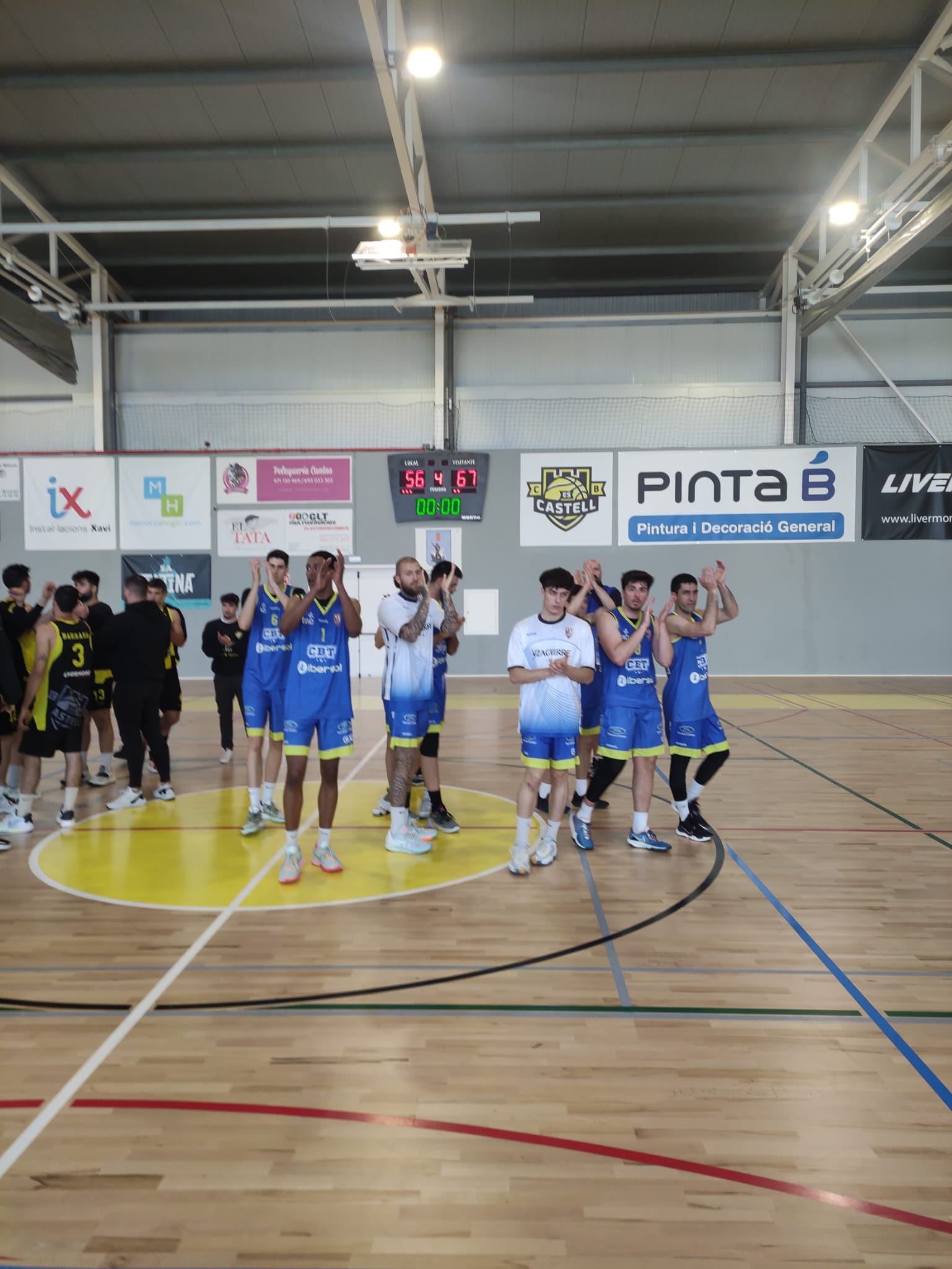 L’IBERSOL CBT TORNA DE MENORCA AMB VICTÒRIA (56-67)