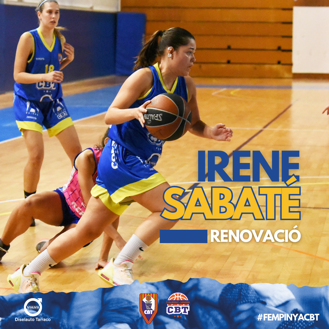 IRENE SABATÉ UN ANY MÉS AL CLUB
