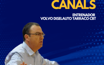 FRANCESC CANALS ENTRENADOR DEL VOLVO DISELAUTO TARRACO CBT