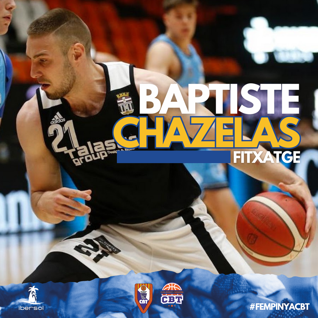 BAPTISTE CHAZELAS REFORÇ INTERIOR PER L’IBERSOL CBT